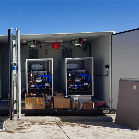 500m3/H 1MW কন্টেইনারাইজড হাইড্রোজেন জেনারেটর জ্বালানী সেল পাওয়ার স্টেশন জন্য জল ইলেক্ট্রোলাইজার
