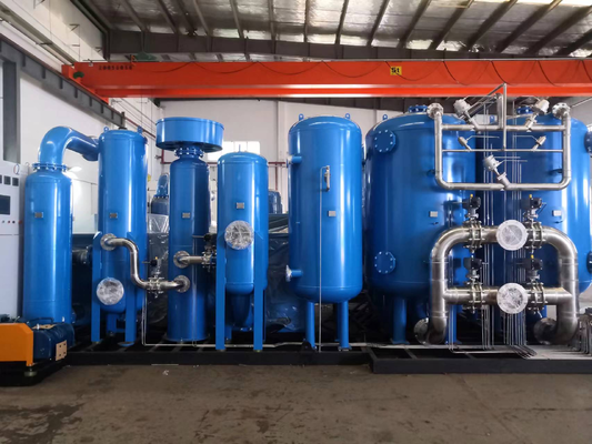 গুণমান VSA-120 অক্সিজেন জেনারেটর 120Nm3/h 93% বিশুদ্ধতা উচ্চ উচ্চতা অভিযোজনযোগ্যতা কম্প্যাক্ট স্কিড মাউন্টেড কারখানা