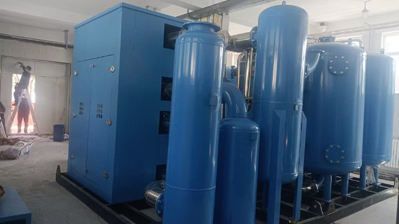 গুণমান উচ্চ উচ্চতার VSA অক্সিজেন জেনারেটর 100Nm3/h 93% বিশুদ্ধতা মেডিকেল গ্রেড অক্সিজেন সরবরাহের জন্য কমপ্যাক্ট স্কিড মাউন্টেড কারখানা
