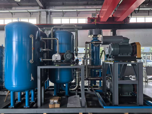 গুণমান High Altitude VSA Oxygen Generator 50Nm3/h 93% Purity Vacuum Swing Adsorption Oxygen Plant for Medical Grade Plateau Supply কারখানা